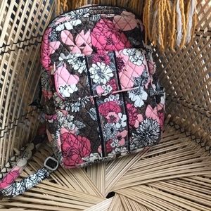 Vera Bradley Pink Floral Backpack